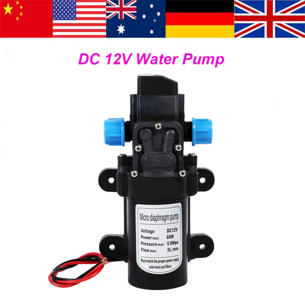 1 PC     ̹   12V 60W bomba de agua 115Psi ĳ ķ Ʈ pompe a eau